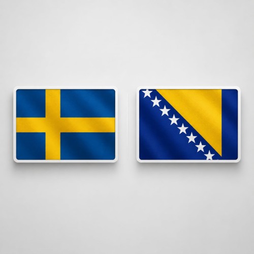 Sverige - Bosnien-Hercegovina   14-11-2026  Strawberry Arena Stockholm